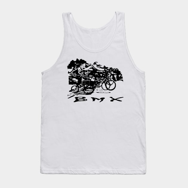 bmx Tank Top by rickylabellevie